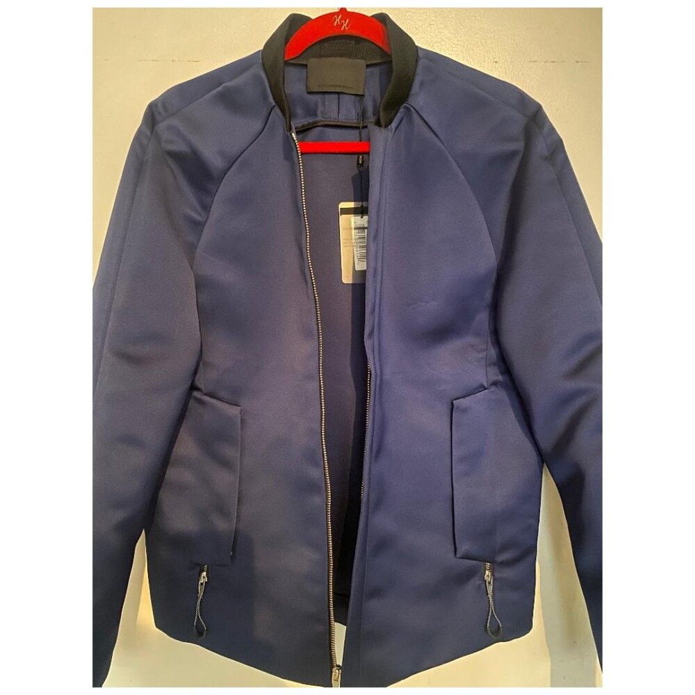 Alexander Wang Bomber Jacket Neptune Blue: SZ Large NWT